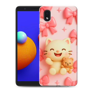 Силиконовый чехол на Samsung Galaxy A01 Core с принтом для девочек Силиконовый чехол на Samsung Galaxy A01 Core с принтом для девочек