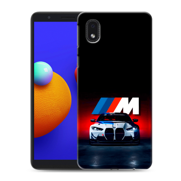 Силиконовый чехол на Samsung Galaxy A01 Core с принтом БМВ BMW