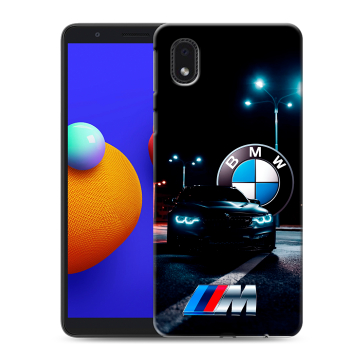 Силиконовый чехол на Samsung Galaxy A01 Core с принтом БМВ BMW