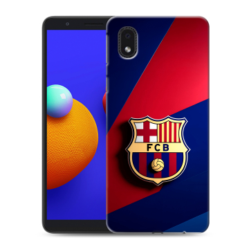 Силиконовый чехол на Samsung Galaxy A01 Core с принтом Барселона Barcelona Силиконовый чехол на Samsung Galaxy A01 Core с принтом Барселона Barcelona