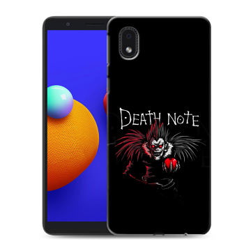 Силиконовый чехол на Samsung Galaxy A01 Core с принтом Death note Тетрадь смерти Силиконовый чехол на Samsung Galaxy A01 Core с принтом Death note Тетрадь смерти
