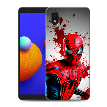 Силиконовый чехол на Samsung Galaxy A01 Core с принтом Spiderman Человек паук Силиконовый чехол на Samsung Galaxy A01 Core с принтом Spiderman Человек паук