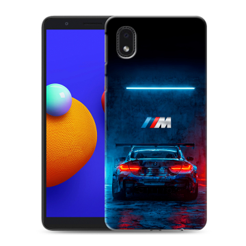 Силиконовый чехол на Samsung Galaxy A01 Core с принтом BMW БМВ Силиконовый чехол на Samsung Galaxy A01 Core с принтом BMW БМВ