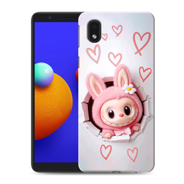 Силиконовый чехол на Samsung Galaxy A01 Core с принтом Labubu Лабубу Силиконовый чехол на Samsung Galaxy A01 Core с принтом Labubu Лабубу