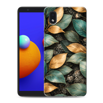Силиконовый чехол на Samsung Galaxy A01 Core с принтом женский Силиконовый чехол на Samsung Galaxy A01 Core с принтом женский