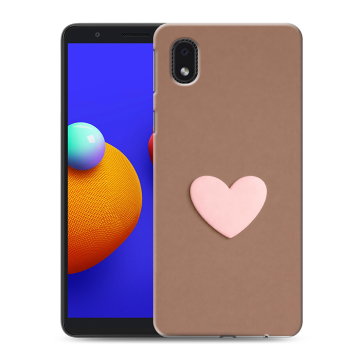 Силиконовый чехол на Samsung Galaxy A01 Core с принтом женский Силиконовый чехол на Samsung Galaxy A01 Core с принтом женский
