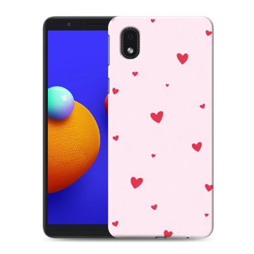 Силиконовый чехол на Samsung Galaxy A01 Core с принтом для девочек Силиконовый чехол на Samsung Galaxy A01 Core с принтом для девочек