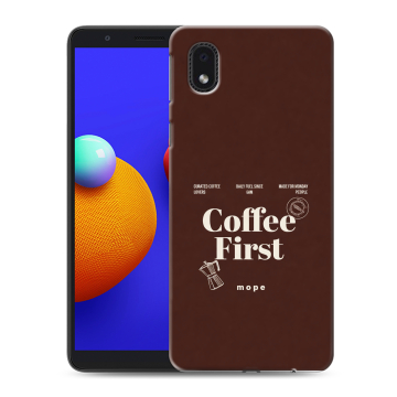 Силиконовый чехол на Samsung Galaxy A01 Core с принтом женский Силиконовый чехол на Samsung Galaxy A01 Core с принтом женский