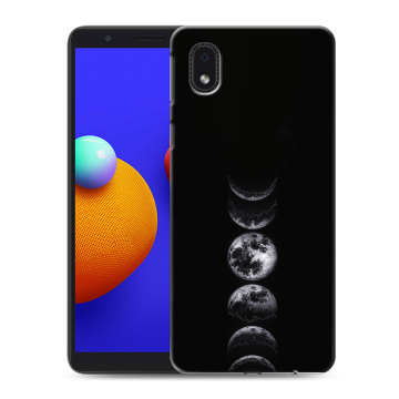 Силиконовый чехол на Samsung Galaxy A01 Core с принтом женский Силиконовый чехол на Samsung Galaxy A01 Core с принтом женский
