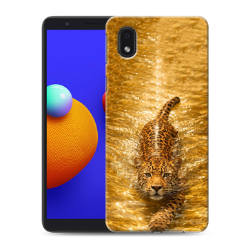 Силиконовый чехол на Samsung Galaxy A01 Core с принтом женский Силиконовый чехол на Samsung Galaxy A01 Core с принтом женский