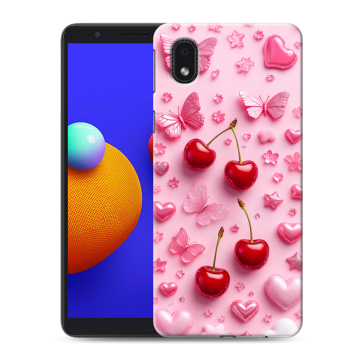 Силиконовый чехол на Samsung Galaxy A01 Core с принтом для девочек Силиконовый чехол на Samsung Galaxy A01 Core с принтом для девочек