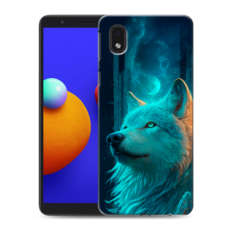 Силиконовый противоударный чехол на Samsung Galaxy A01 Core с принтом бабочки саккура Силиконовый противоударный чехол на Samsung Galaxy A01 Core с принтом бабочки саккура