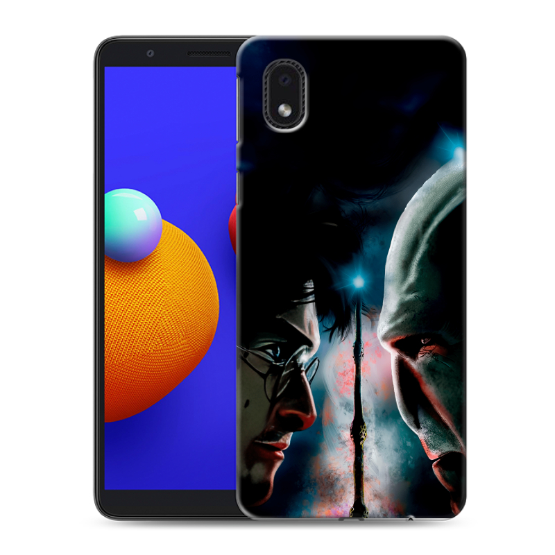 Силиконовый противоударный чехол на Samsung Galaxy A01 Core с принтом Гарри Поттер Harry Potter Силиконовый противоударный чехол на Samsung Galaxy A01 Core с принтом Гарри Поттер Harry Potter