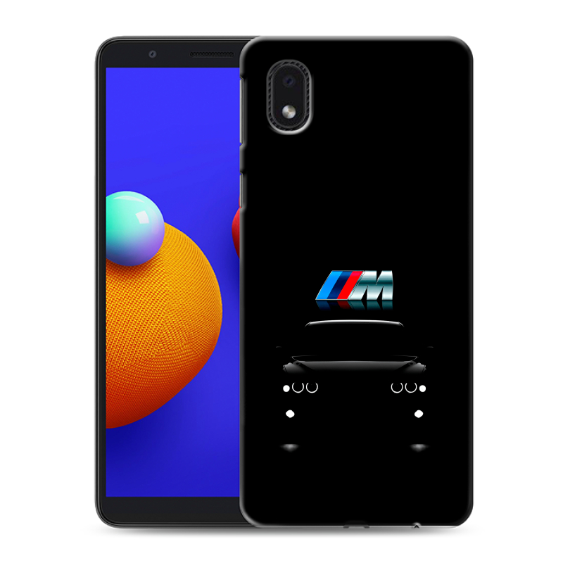 Пластиковый чехол на Samsung Galaxy A01 Core с принтом БМВ BMW Пластиковый чехол на Samsung Galaxy A01 Core с принтом БМВ BMW
