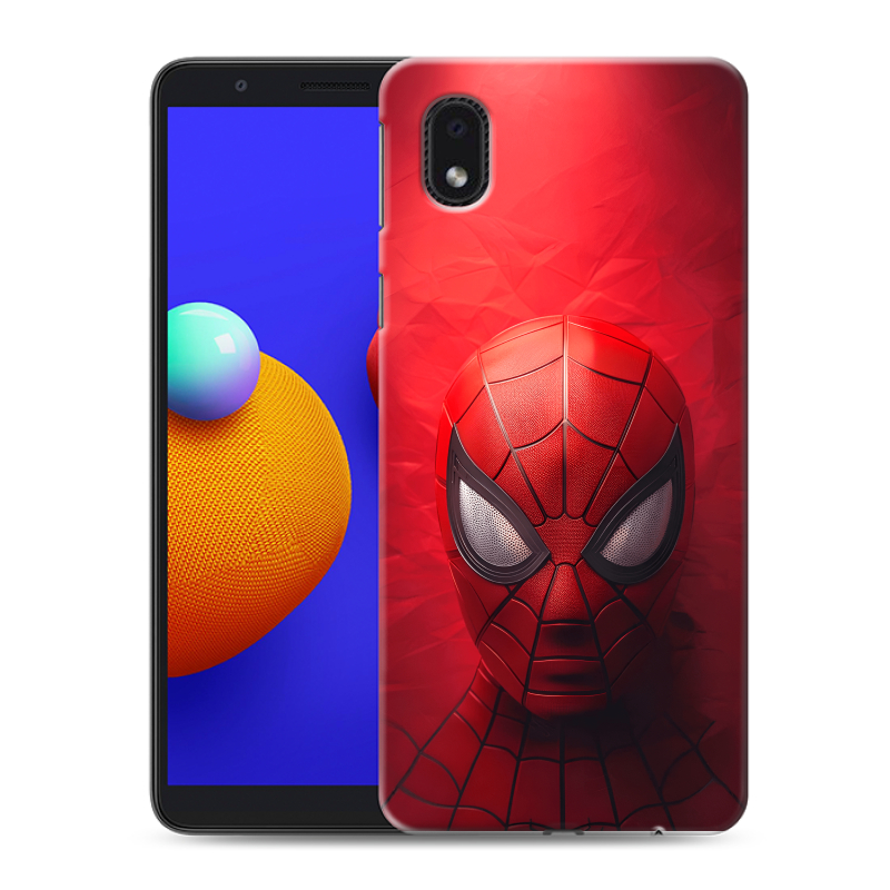 Силиконовый чехол на Samsung Galaxy A01 Core с принтом Spiderman Человек паук Силиконовый чехол на Samsung Galaxy A01 Core с принтом Spiderman Человек паук