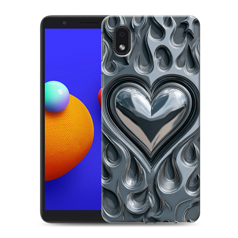 Силиконовый чехол на Samsung Galaxy A01 Core с принтом Y2K Силиконовый чехол на Samsung Galaxy A01 Core с принтом Y2K