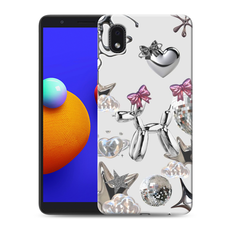 Пластиковый чехол на Samsung Galaxy A01 Core с принтом Y2K Пластиковый чехол на Samsung Galaxy A01 Core с принтом Y2K