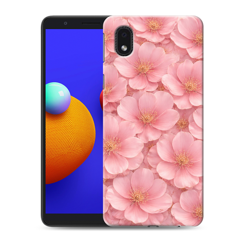 Силиконовый чехол на Samsung Galaxy A01 Core с принтом женский Силиконовый чехол на Samsung Galaxy A01 Core с принтом женский