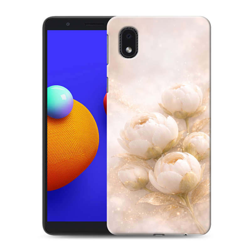 Силиконовый чехол на Samsung Galaxy A01 Core с принтом женский Силиконовый чехол на Samsung Galaxy A01 Core с принтом женский