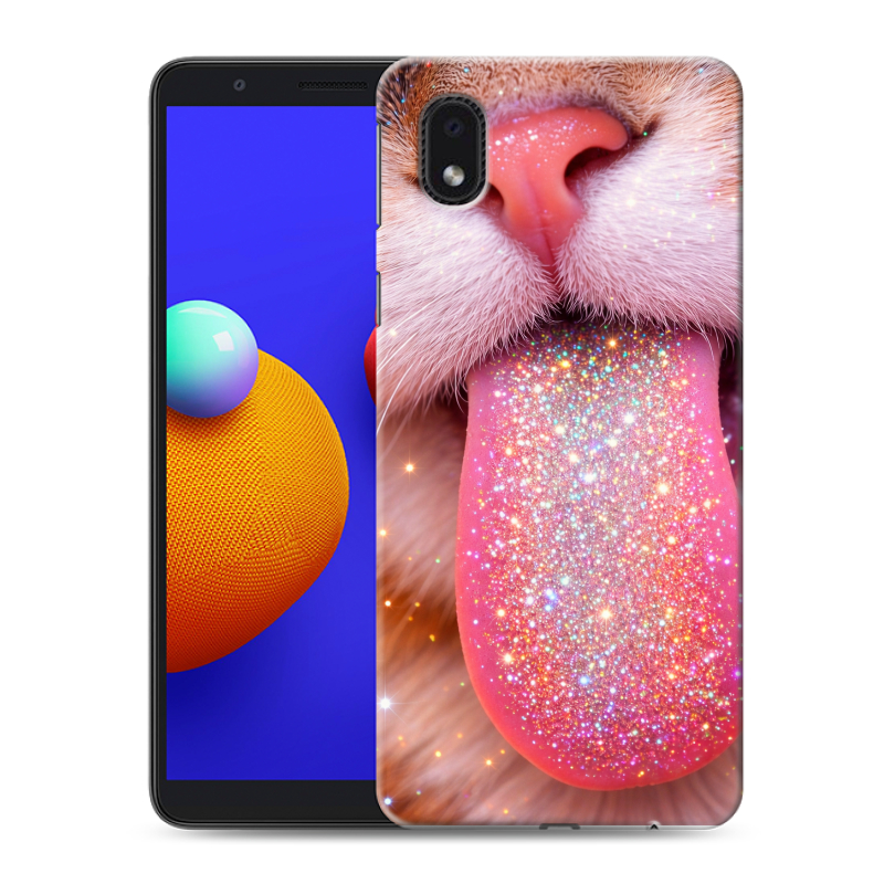 Силиконовый чехол на Samsung Galaxy A01 Core с принтом для девочек Силиконовый чехол на Samsung Galaxy A01 Core с принтом для девочек