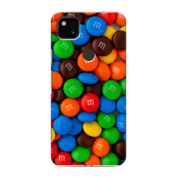 Силиконовый чехол на Google Pixel 4a с принтом Конфеты Силиконовый чехол на Google Pixel 4a с принтом Конфеты