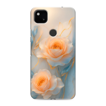 Силиконовый чехол на Google Pixel 4a с принтом Женский Силиконовый чехол на Google Pixel 4a с принтом Женский