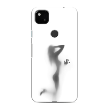 Силиконовый чехол на Google Pixel 4a с принтом Силуэт Силиконовый чехол на Google Pixel 4a с принтом Силуэт