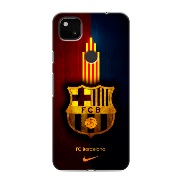 Силиконовый чехол на Google Pixel 4a с принтом Барселона Barcelona Силиконовый чехол на Google Pixel 4a с принтом Барселона Barcelona