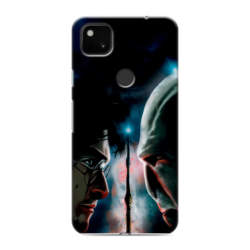 Силиконовый чехол на Google Pixel 4a с принтом Гарри Поттер Harry Potter