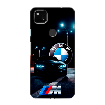 Силиконовый чехол на Google Pixel 4a с принтом БМВ BMW Силиконовый чехол на Google Pixel 4a с принтом БМВ BMW