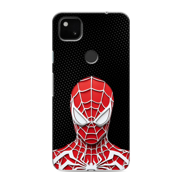 Силиконовый чехол на Google Pixel 4a с принтом человек паук spiderman