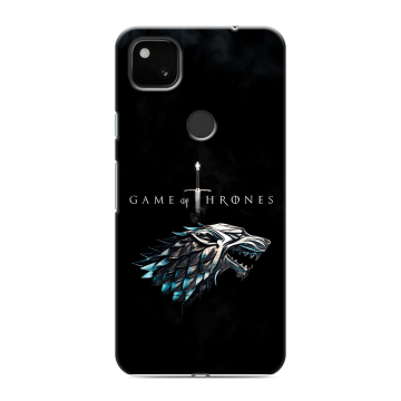 Силиконовый чехол на Google Pixel 4a с принтом Игра Престолов Game Thrones