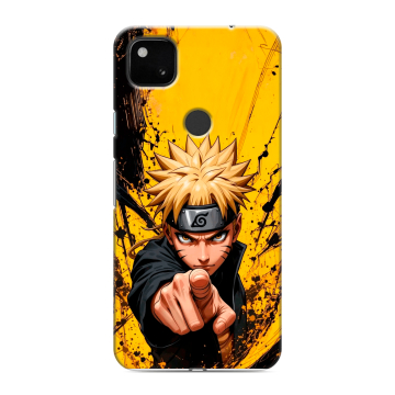 Силиконовый чехол на Google Pixel 4a с принтом Naruto Наруто Силиконовый чехол на Google Pixel 4a с принтом Naruto Наруто