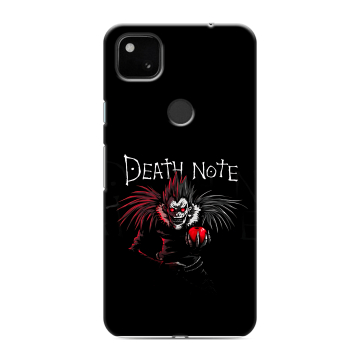 Силиконовый чехол на Google Pixel 4a с принтом Death note Тетрадь смерти