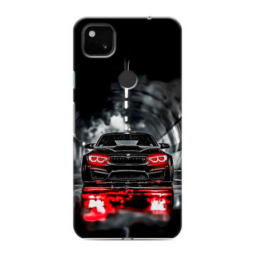 Силиконовый чехол на Google Pixel 4a с принтом BMW БМВ Силиконовый чехол на Google Pixel 4a с принтом BMW БМВ