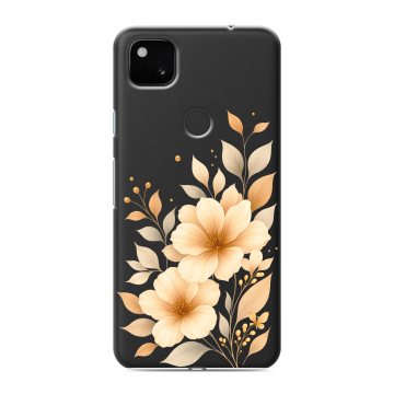 Силиконовый чехол на Google Pixel 4a с принтом для девушки
