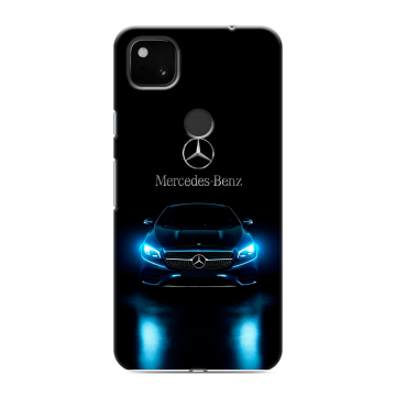 Силиконовый чехол на Google Pixel 4a с принтом Mercedes Мерседес Силиконовый чехол на Google Pixel 4a с принтом Mercedes Мерседес
