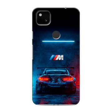 Силиконовый чехол на Google Pixel 4a с принтом BMW БМВ Силиконовый чехол на Google Pixel 4a с принтом BMW БМВ