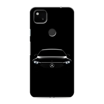 Силиконовый чехол на Google Pixel 4a с принтом Mercedes Мерседес Силиконовый чехол на Google Pixel 4a с принтом Mercedes Мерседес