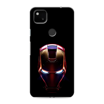 Силиконовый чехол на Google Pixel 4a с принтом IronMan Железный человек Силиконовый чехол на Google Pixel 4a с принтом IronMan Железный человек