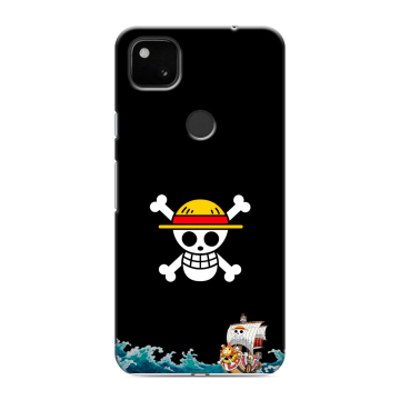 Силиконовый чехол на Google Pixel 4a с принтом One Piece Ван Пис Силиконовый чехол на Google Pixel 4a с принтом One Piece Ван Пис