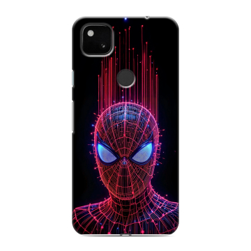 Силиконовый чехол на Google Pixel 4a с принтом Spiderman Человек паук Силиконовый чехол на Google Pixel 4a с принтом Spiderman Человек паук