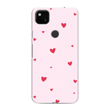 Силиконовый чехол на Google Pixel 4a с принтом для девочек
