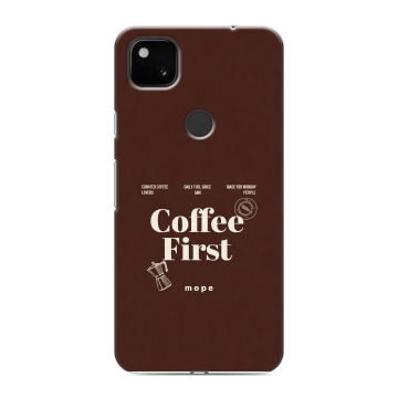 Силиконовый чехол на Google Pixel 4a с принтом женский
