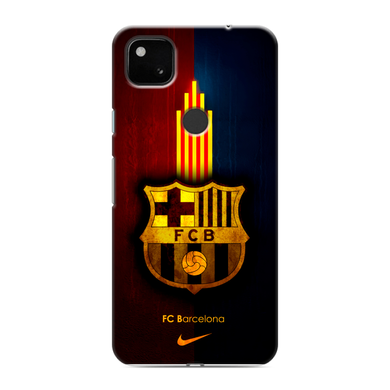 Пластиковый чехол на Google Pixel 4a с принтом Барселона Barcelona Пластиковый чехол на Google Pixel 4a с принтом Барселона Barcelona