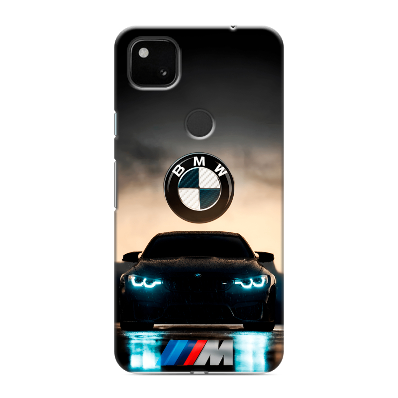 Силиконовый чехол на Google Pixel 4a с принтом БМВ BMW Силиконовый чехол на Google Pixel 4a с принтом БМВ BMW