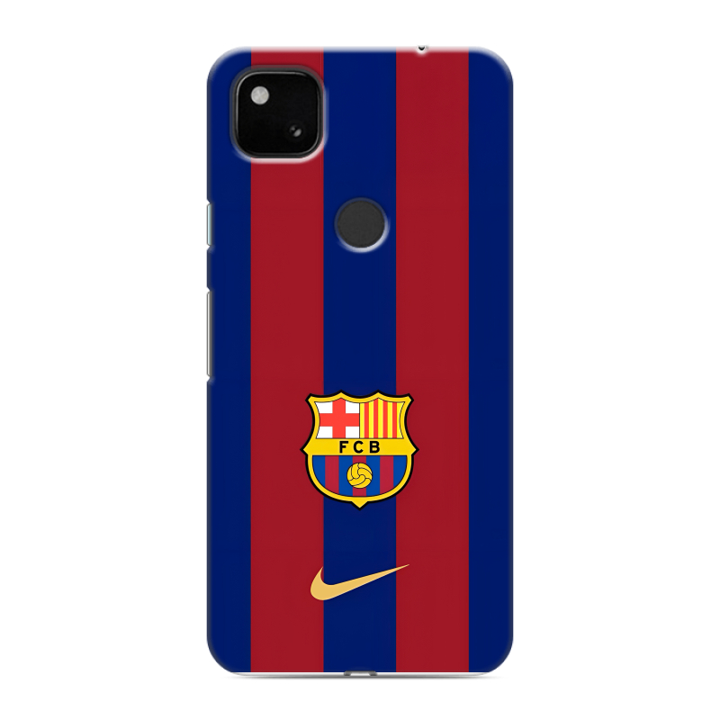 Пластиковый чехол на Google Pixel 4a с принтом Барселона Barcelona Пластиковый чехол на Google Pixel 4a с принтом Барселона Barcelona