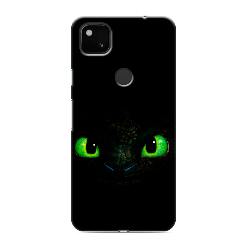 Силиконовый чехол на Google Pixel 4a с принтом Как приручить дракона Силиконовый чехол на Google Pixel 4a с принтом Как приручить дракона