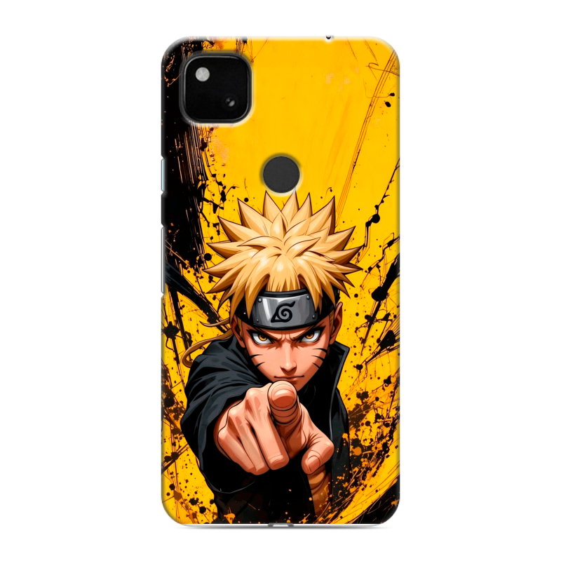 Пластиковый чехол на Google Pixel 4a с принтом Naruto Наруто Пластиковый чехол на Google Pixel 4a с принтом Naruto Наруто