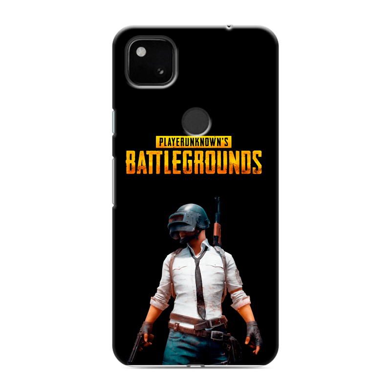 Силиконовый чехол на Google Pixel 4a с принтом PUGB ПАГБ Силиконовый чехол на Google Pixel 4a с принтом PUGB ПАГБ